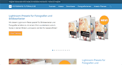 Desktop Screenshot of fotografie-tutorials.de